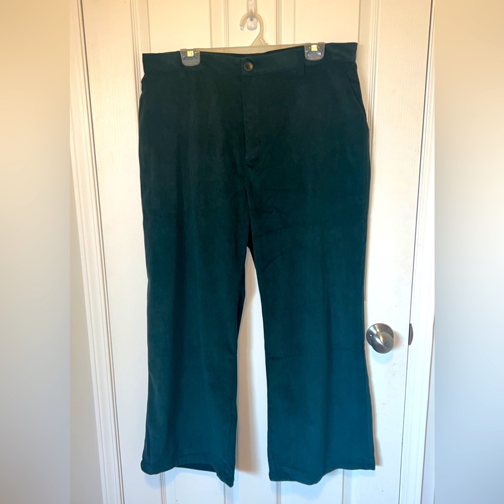 Green Corduroy Pants